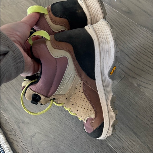 Merrell Stylish Hiking Boots - Pink and Tan size 8 REI - Picture 6 of 8